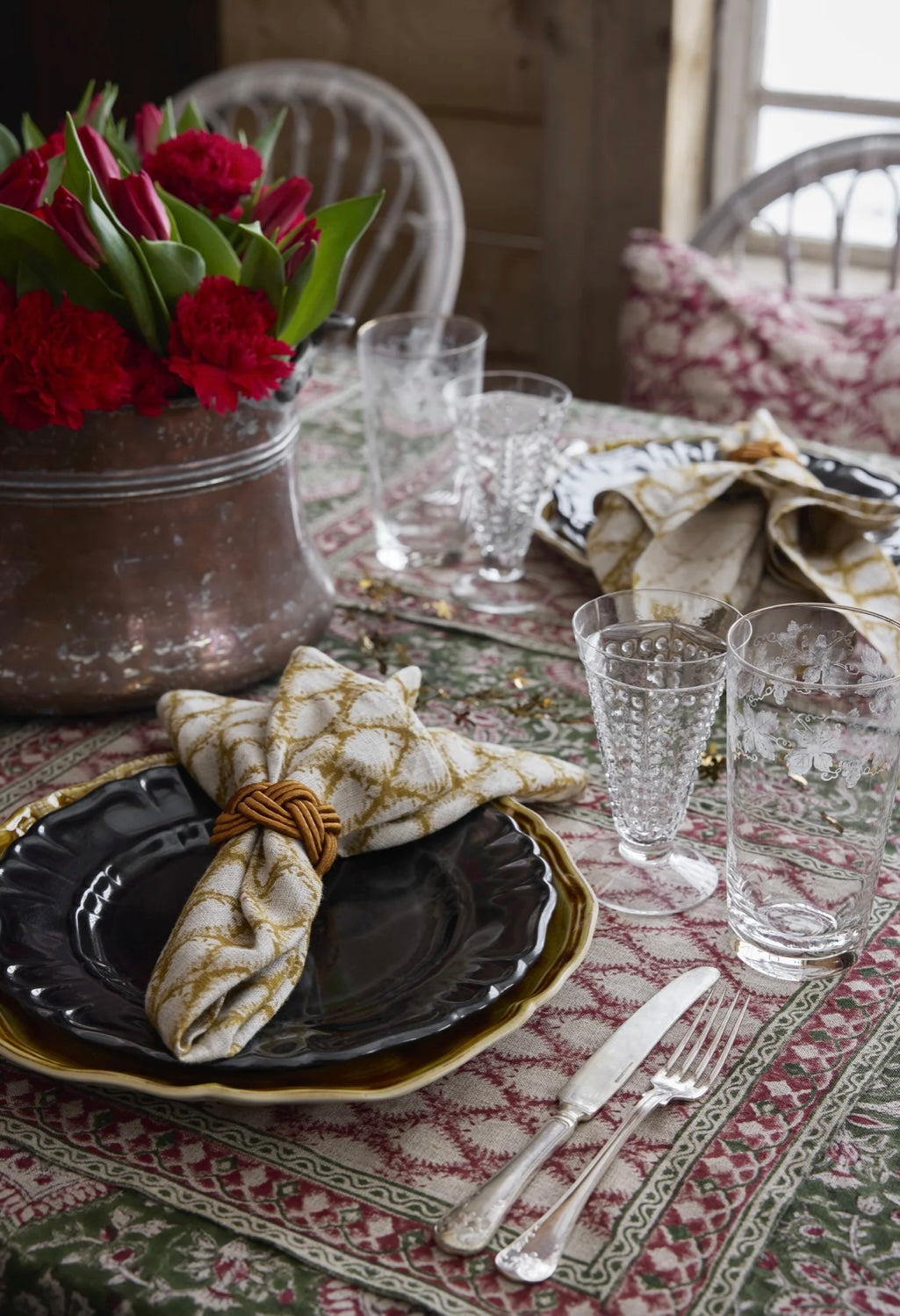 Tablecloth Round linen 220cm