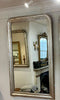 French Silver antique mirror H176 W110