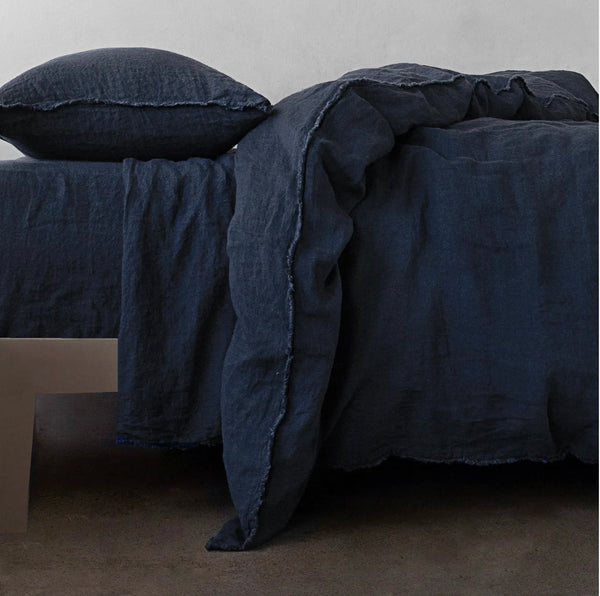Hale Mercantile Linen Fitted sheet Queen