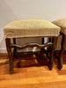 French Louis os de mouton stools