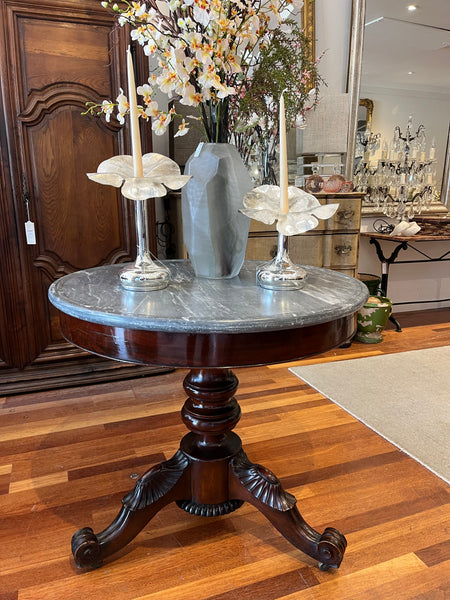 French table marble top 19th Century