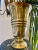 Brass French vase