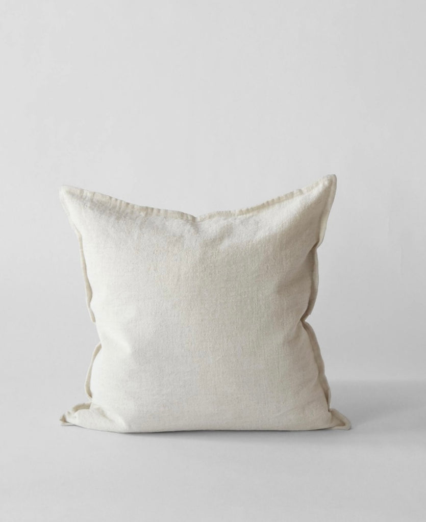 Linen cushion 50/50 ivory