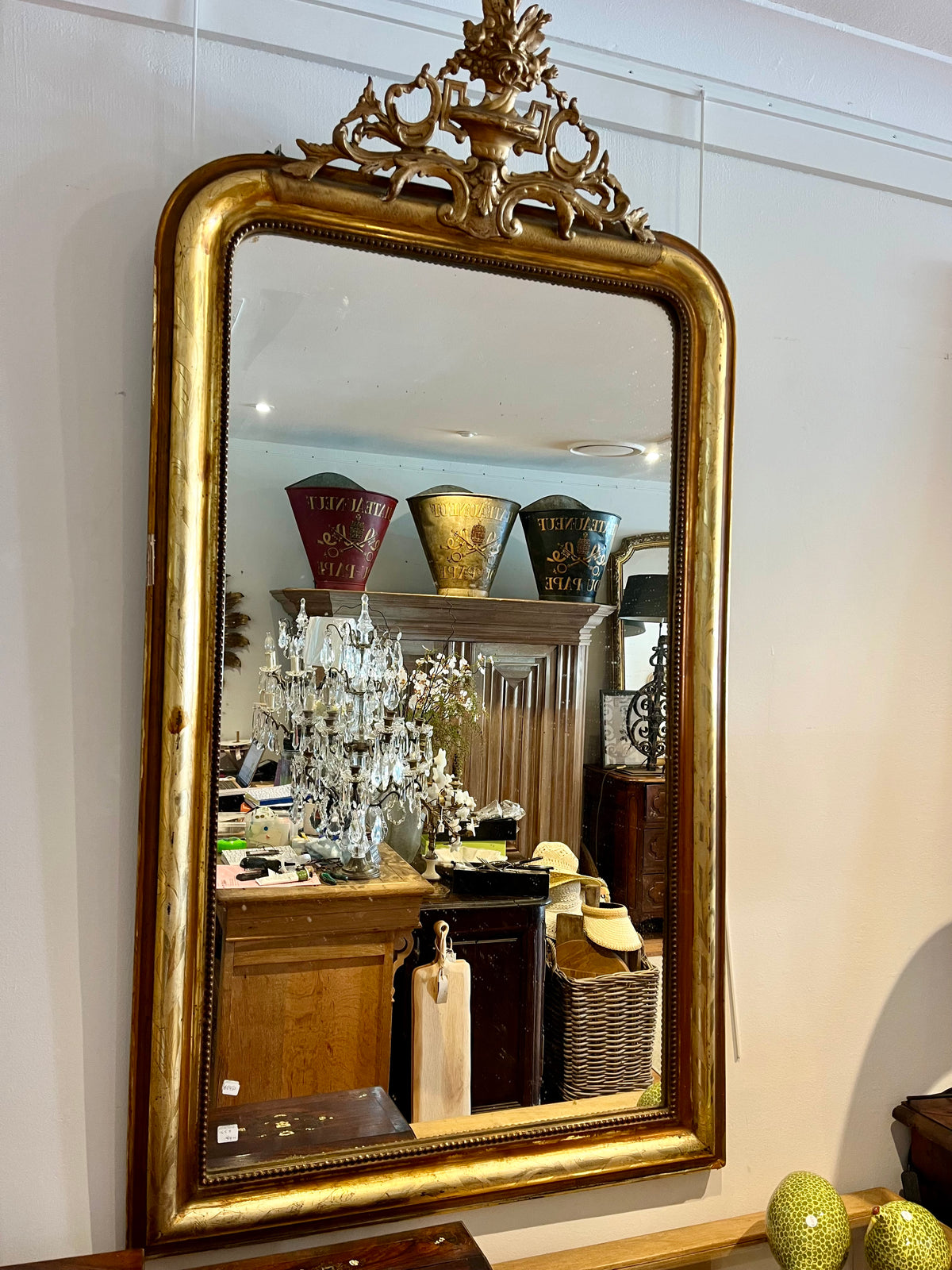 French Louis Phillipe mirror H185 W84