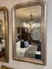 French Silver antique mirror H123 W74