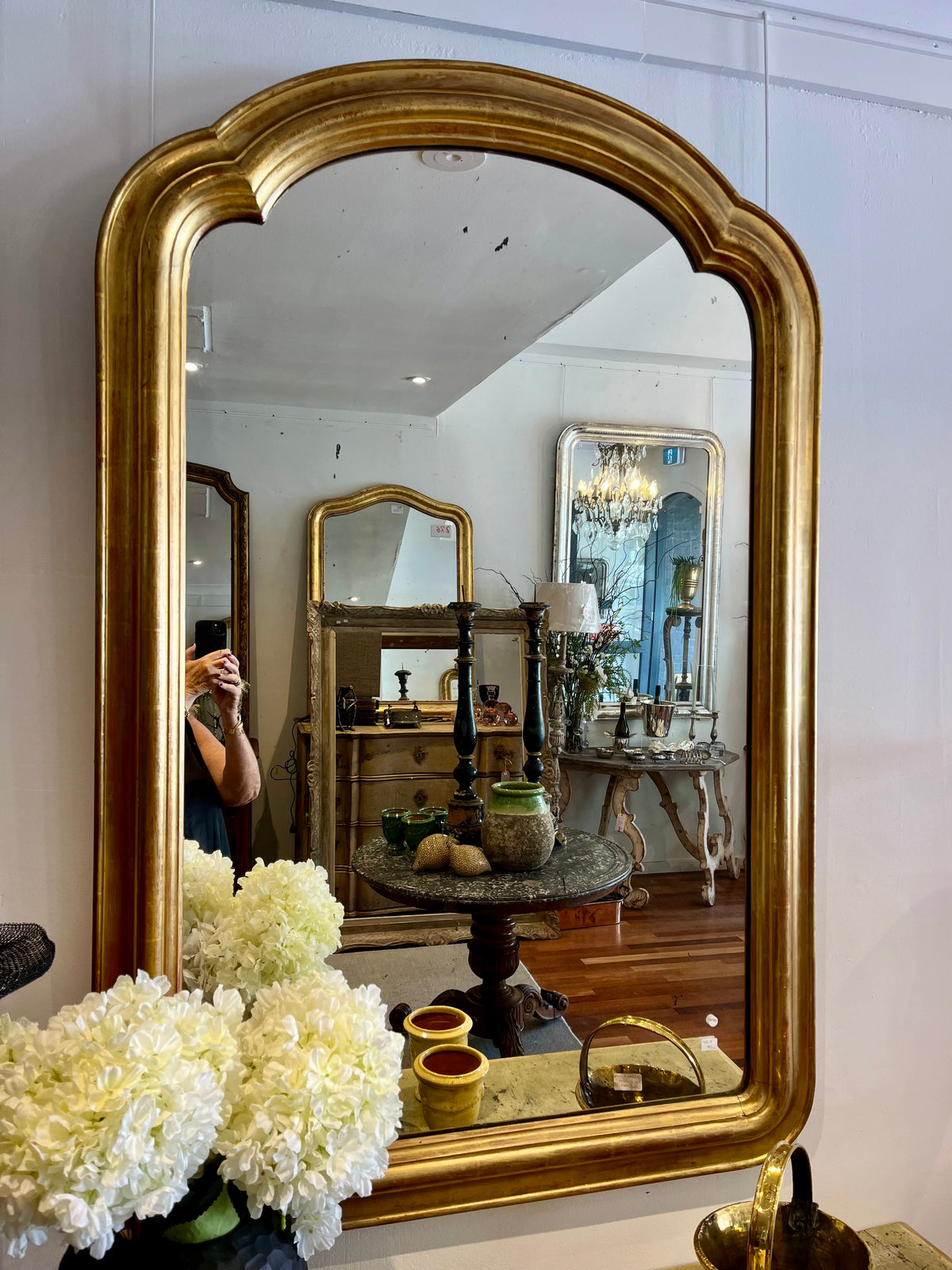 ✅French Louis Phillipe mirror H145 W97