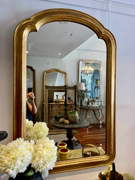 French Louis Phillipe mirror H145 W97