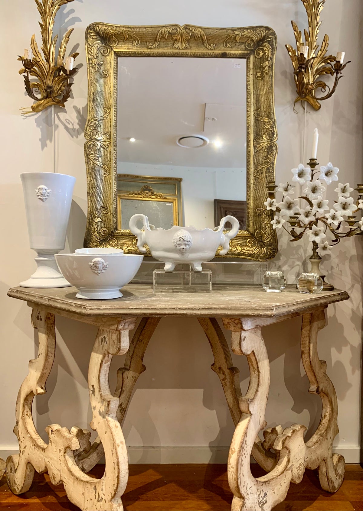 Mirror Italian 19thC H157