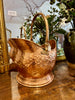 Copper coal scuttle