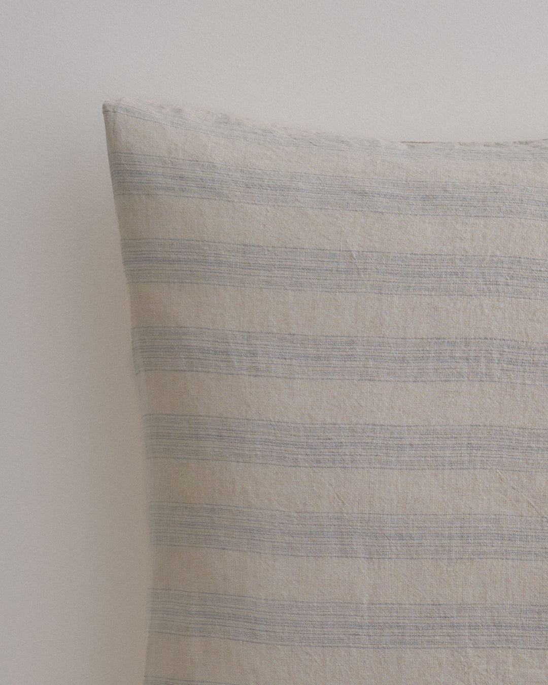 Hale Mercantile Basix Linen stripe Euro Cushion 65/65