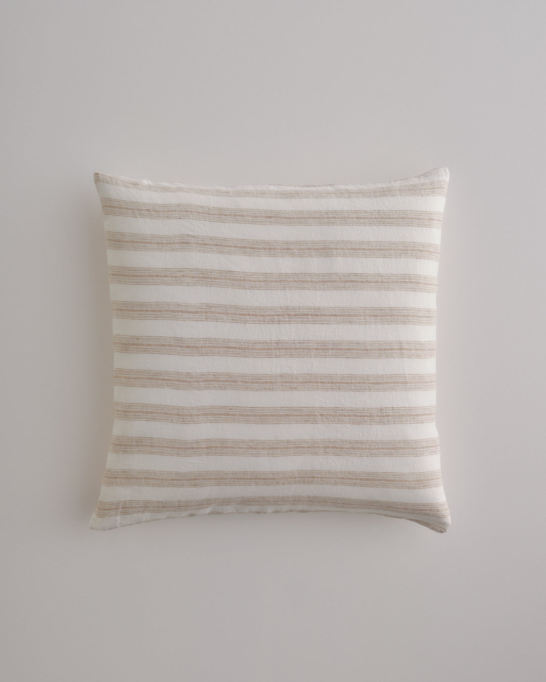 Hale Mercantile Basix Linen stripe Euro Cushion 65/65