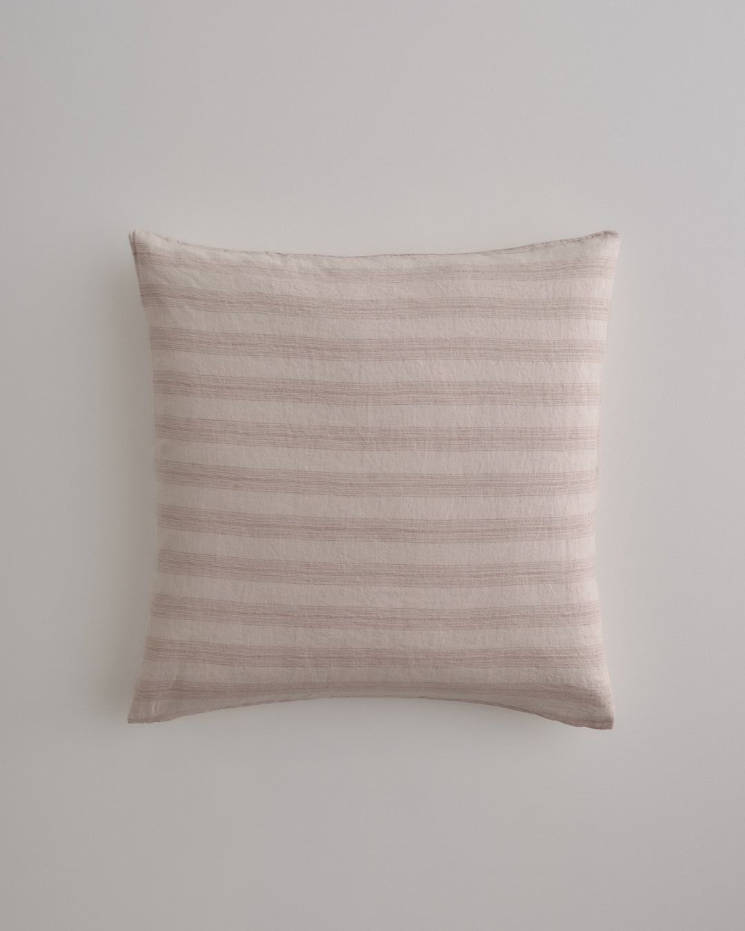Hale Mercantile Basix Linen stripe Euro Cushion 65/65