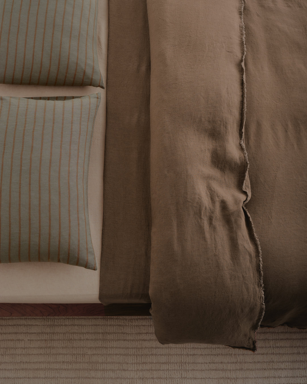 Hale Mercantile Basix stripe Linen Cushion 50/70