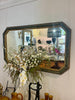 Italian octagonal mirror H145 W89