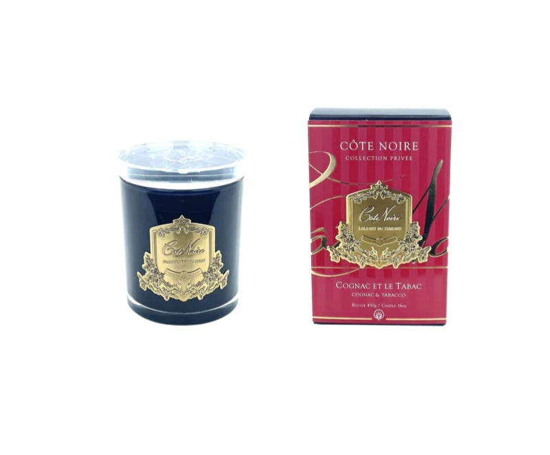 Cote Noir Cognac and Tobacco candle