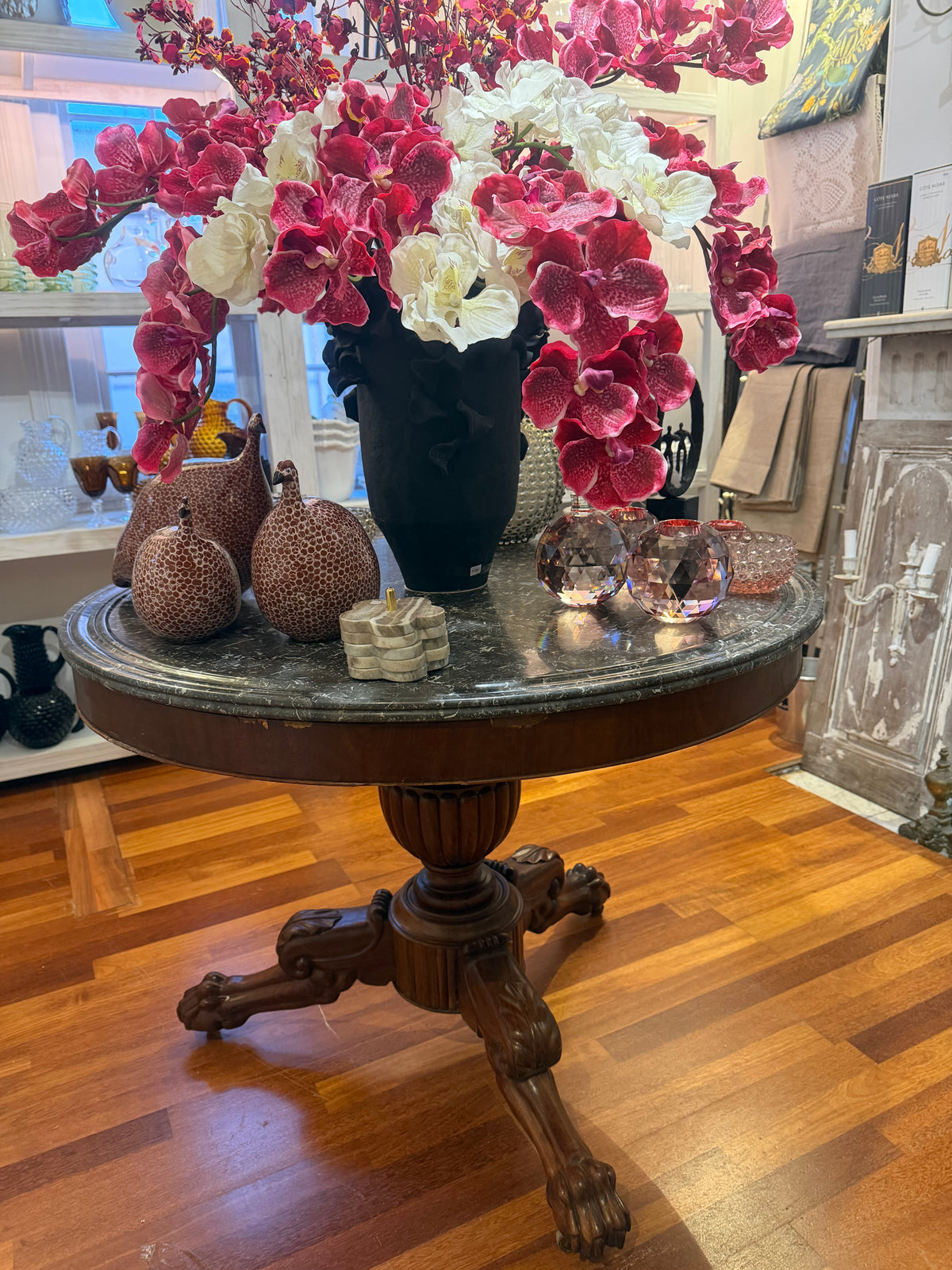 French table marble top