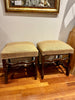 French Louis os de mouton stools