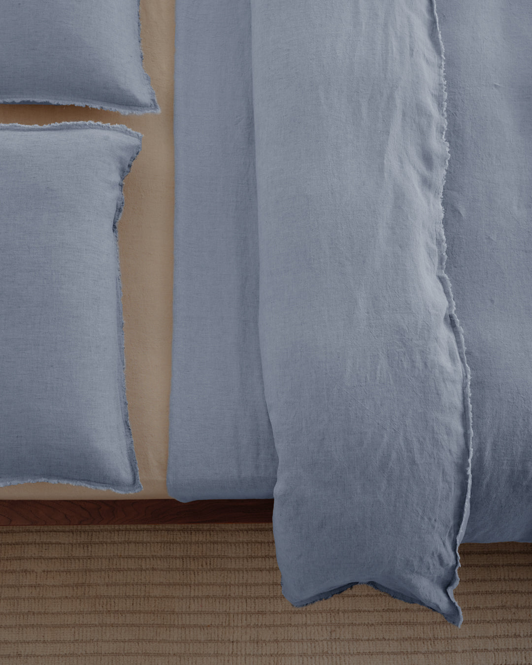 Hale Mercantile Flocca Linen Doona cover QUEEN