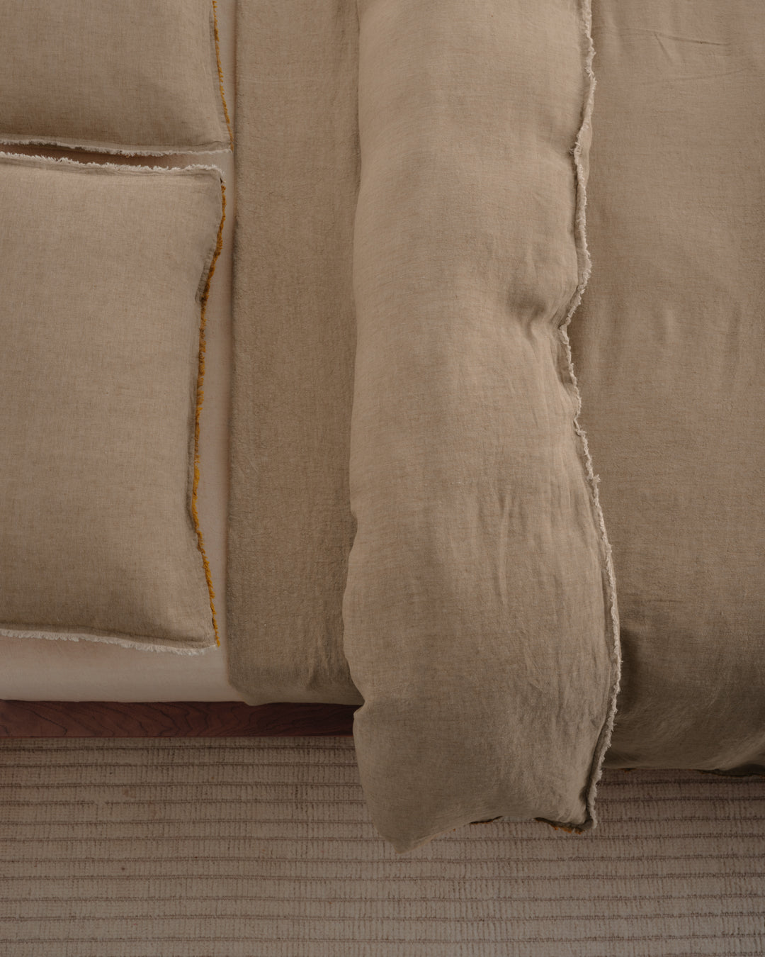 Hale Mercantile Flocca Linen Doona cover QUEEN