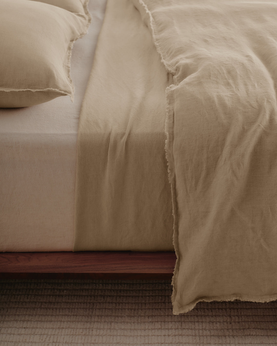Hale Mercantile Flocca Linen Doona cover DOUBLE