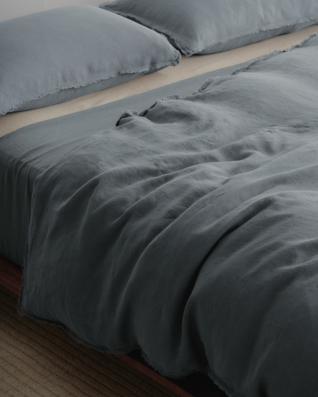 Hale Mercantile Flocca Linen Doona cover DOUBLE