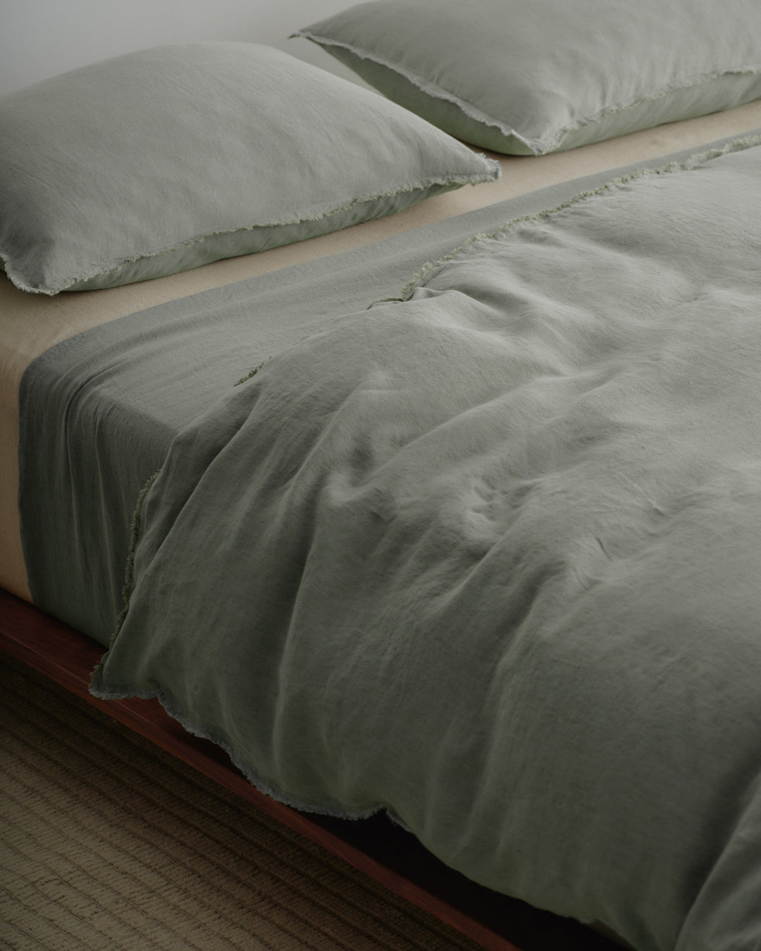 Hale Mercantile Flocca Linen Doona cover DOUBLE