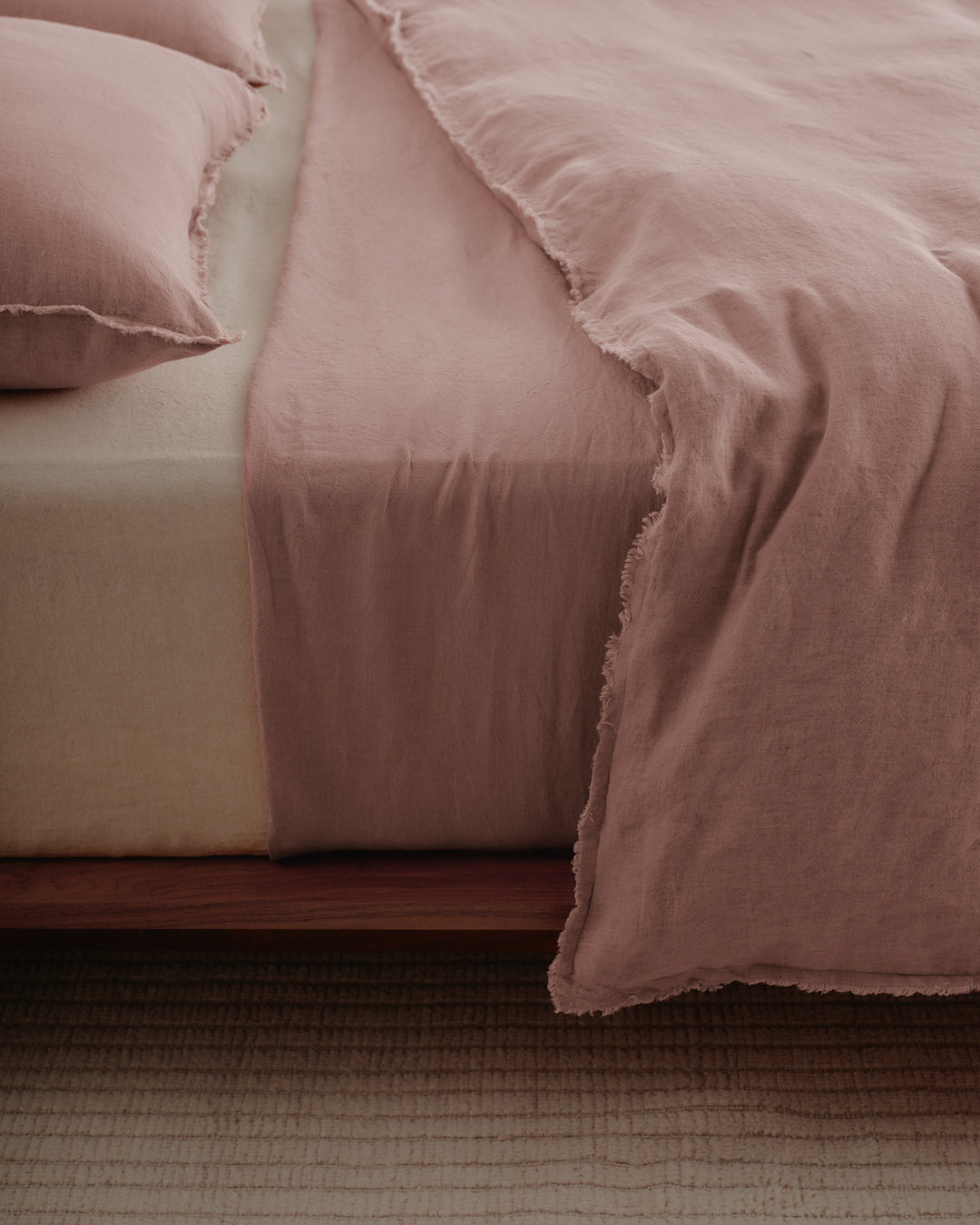 Hale Mercantile Flocca Linen Doona cover DOUBLE