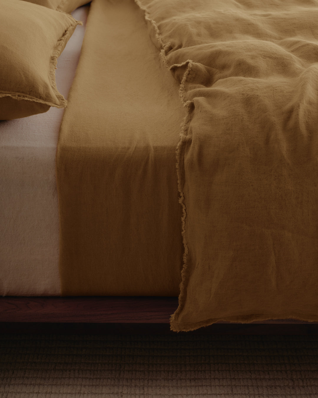 Hale Mercantile Flocca Linen Doona cover DOUBLE