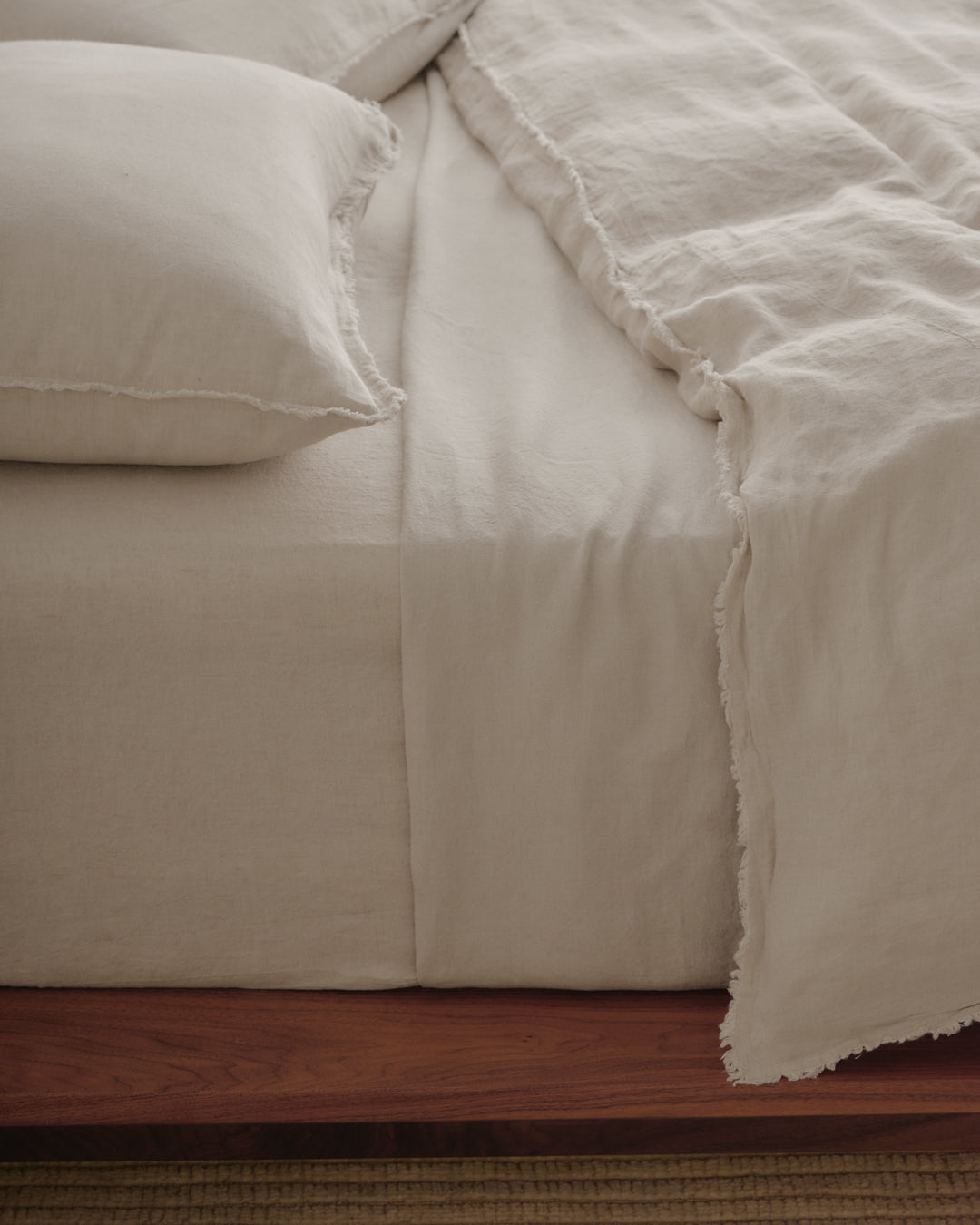 Hale Mercantile Flocca Linen Doona cover DOUBLE
