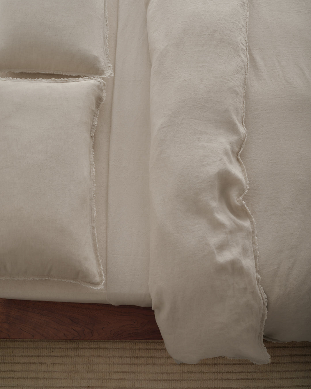 Hale Mercantile Flocca Linen Doona cover QUEEN