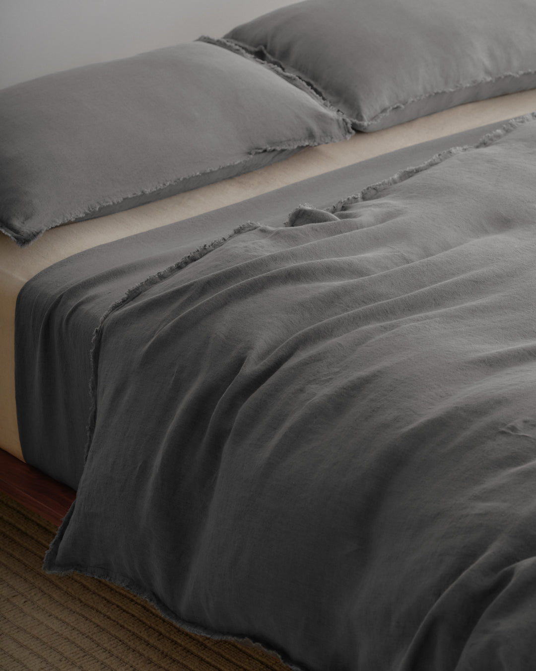 Hale Mercantile Flocca Linen Doona cover DOUBLE