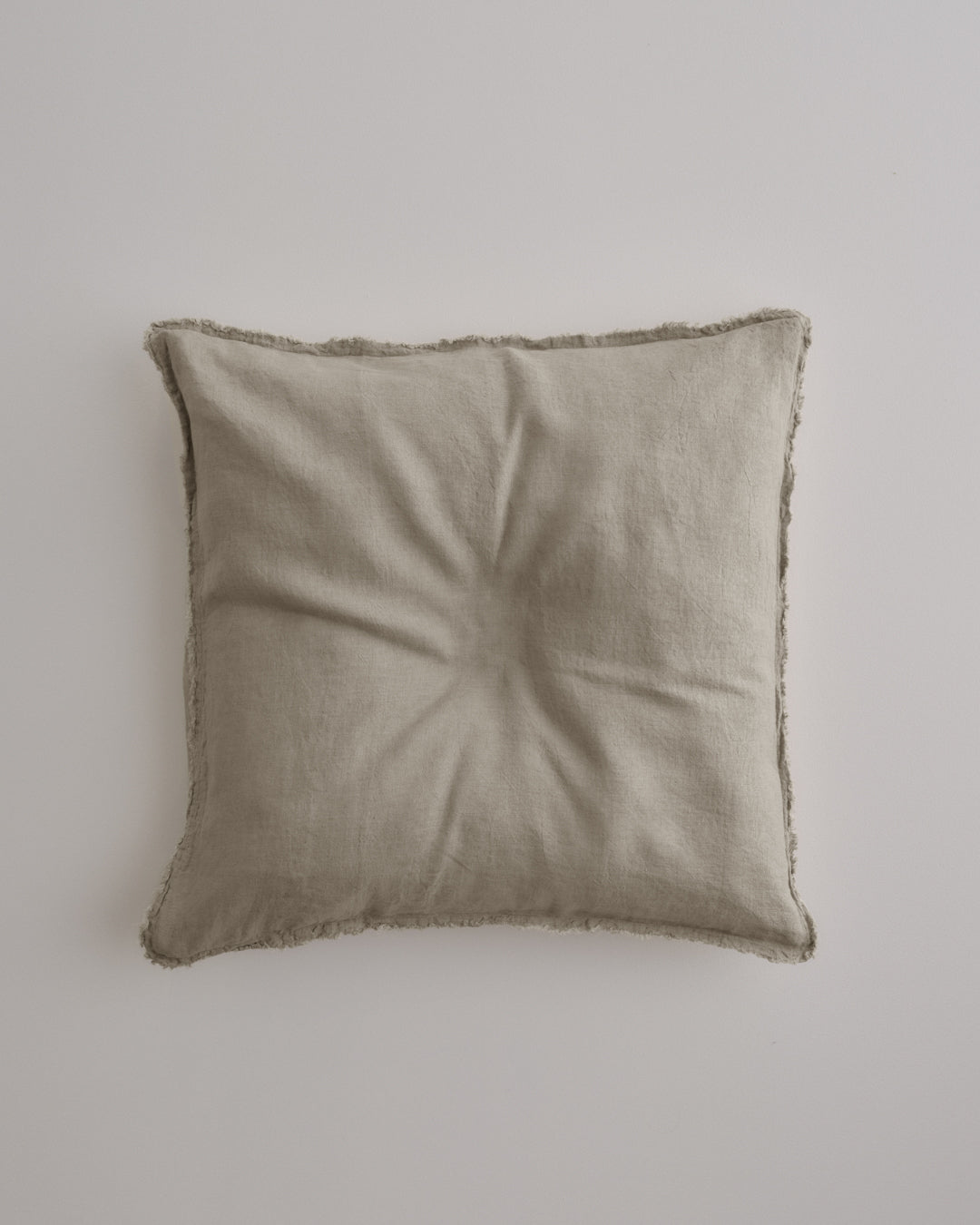 Hale Mercantile Cushion Euro Flocca Linen 65/65