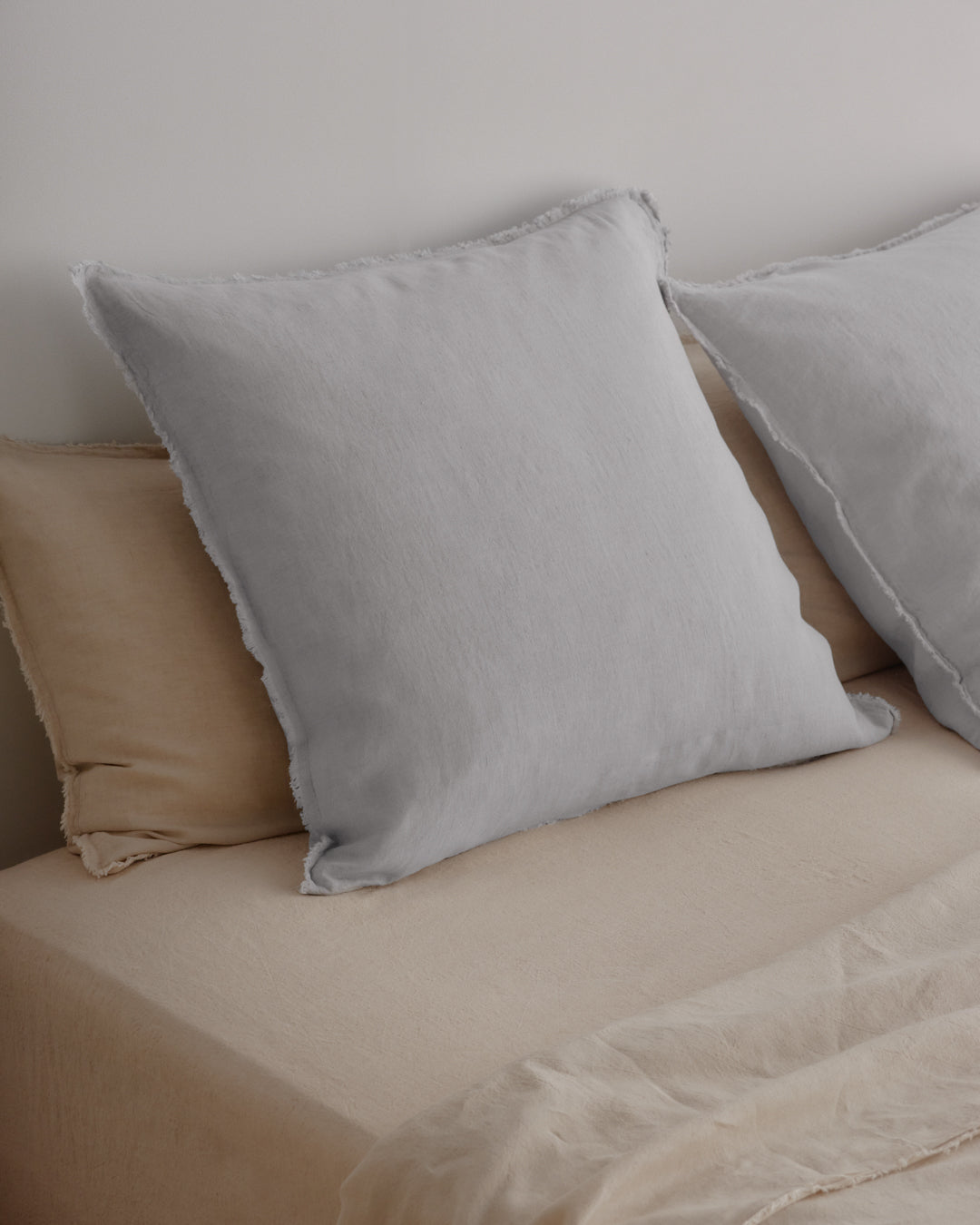 Hale Mercantile Cushion Euro Flocca Linen 65/65