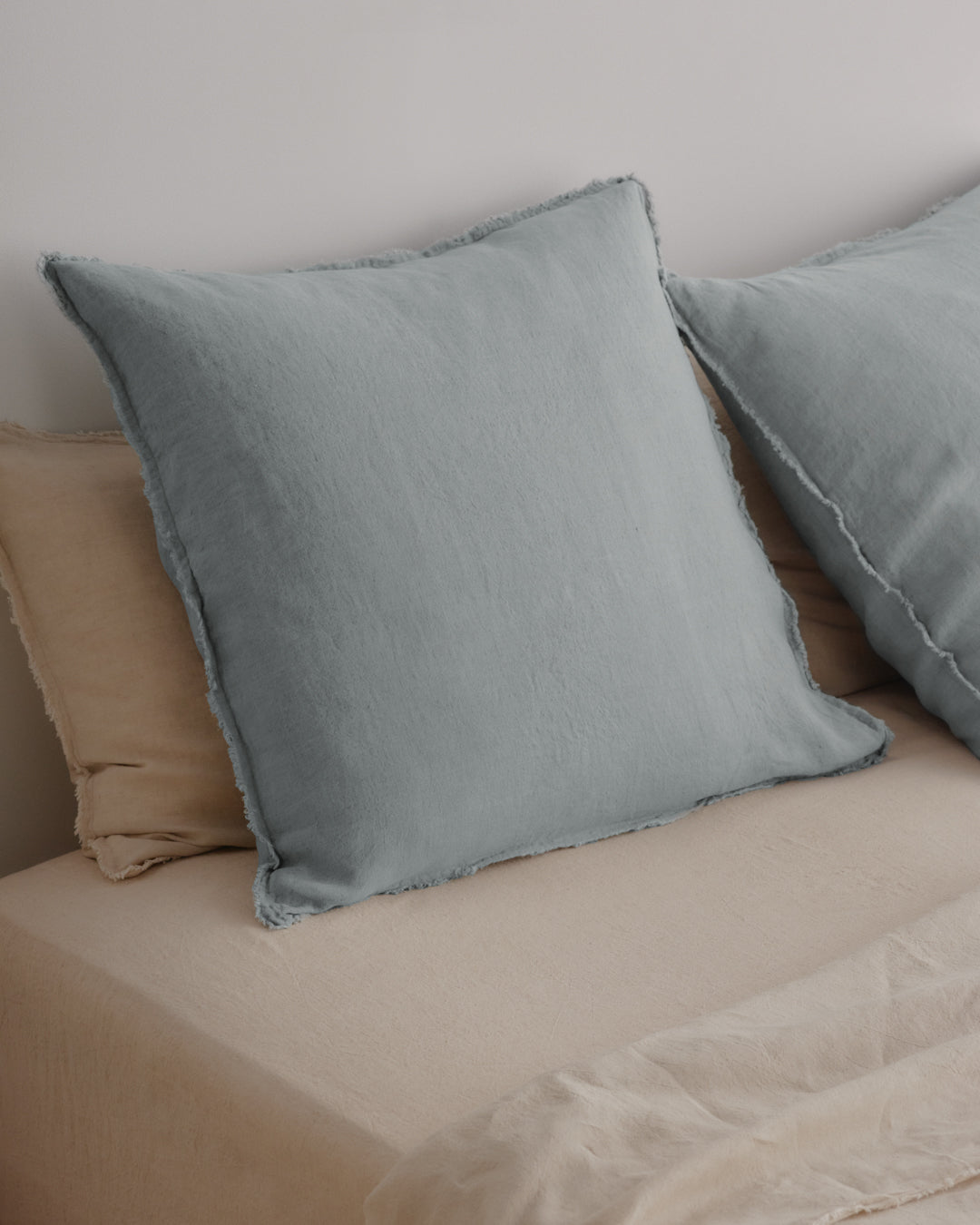 Hale Mercantile Cushion Euro Flocca Linen 65/65