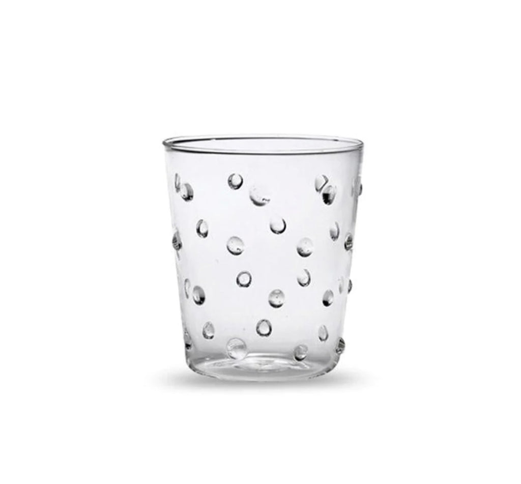 Tumbler Dot set of 6 Clear