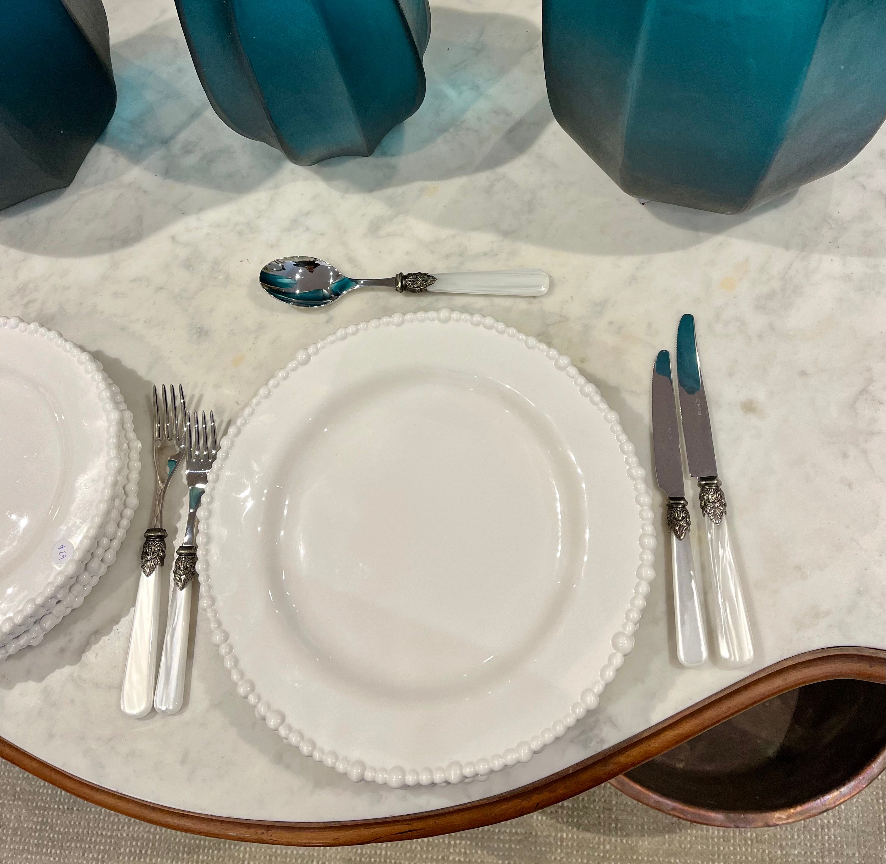 Melamine beaded plate dinner 28cm