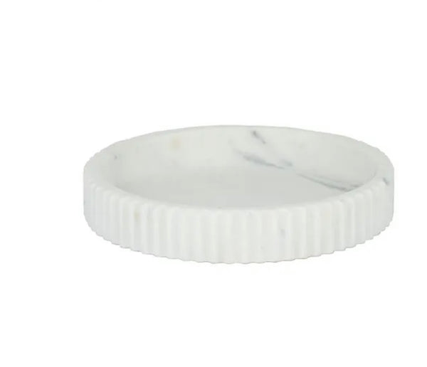 Marble round tray