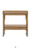 Bar cart rattan L94