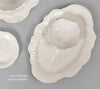 Melamine cabbage leaf bowl box of 6 (17.6cm)