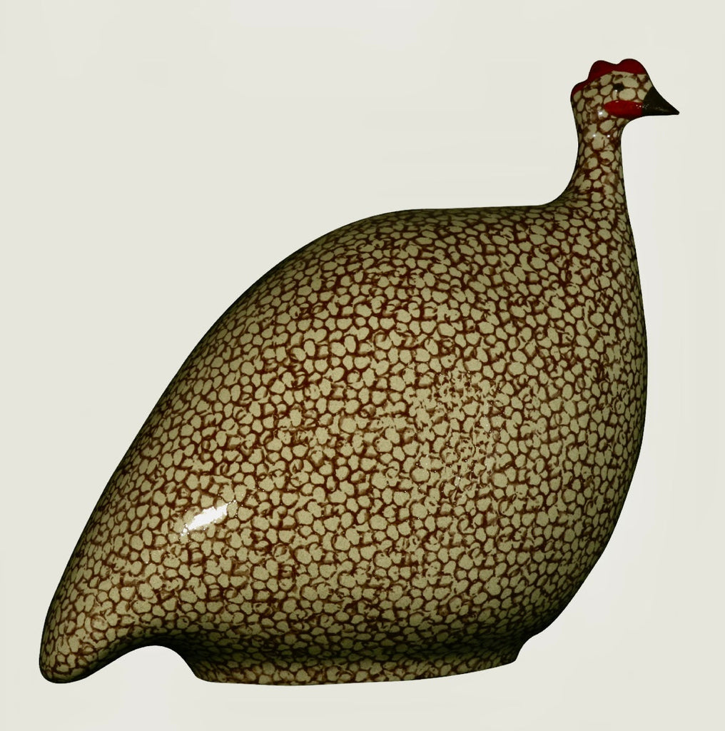 Guinea fowl grey spotted Bordeaux Medium