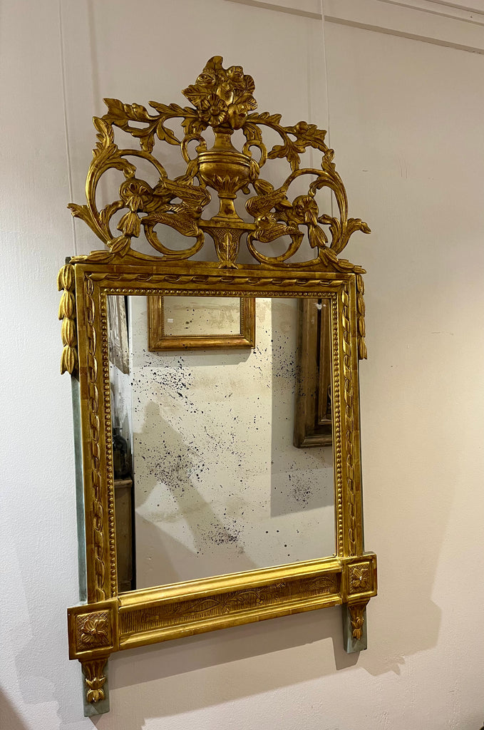 French LOUIS XVI mirror H128 W66