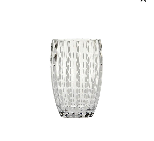 Tumbler Verona set of 6 white