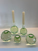 Ball candle holder Green