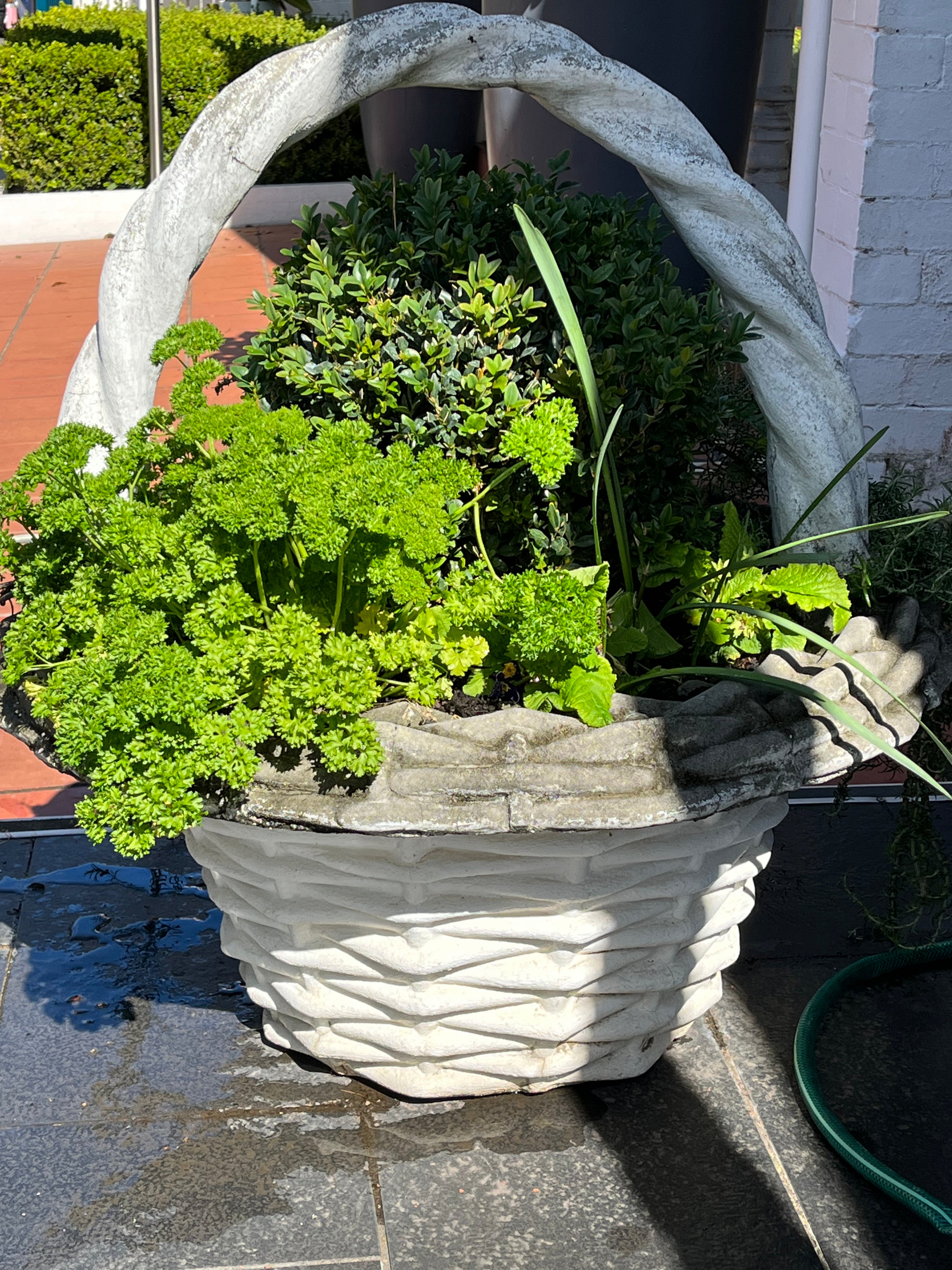 Basket style Planter weave design