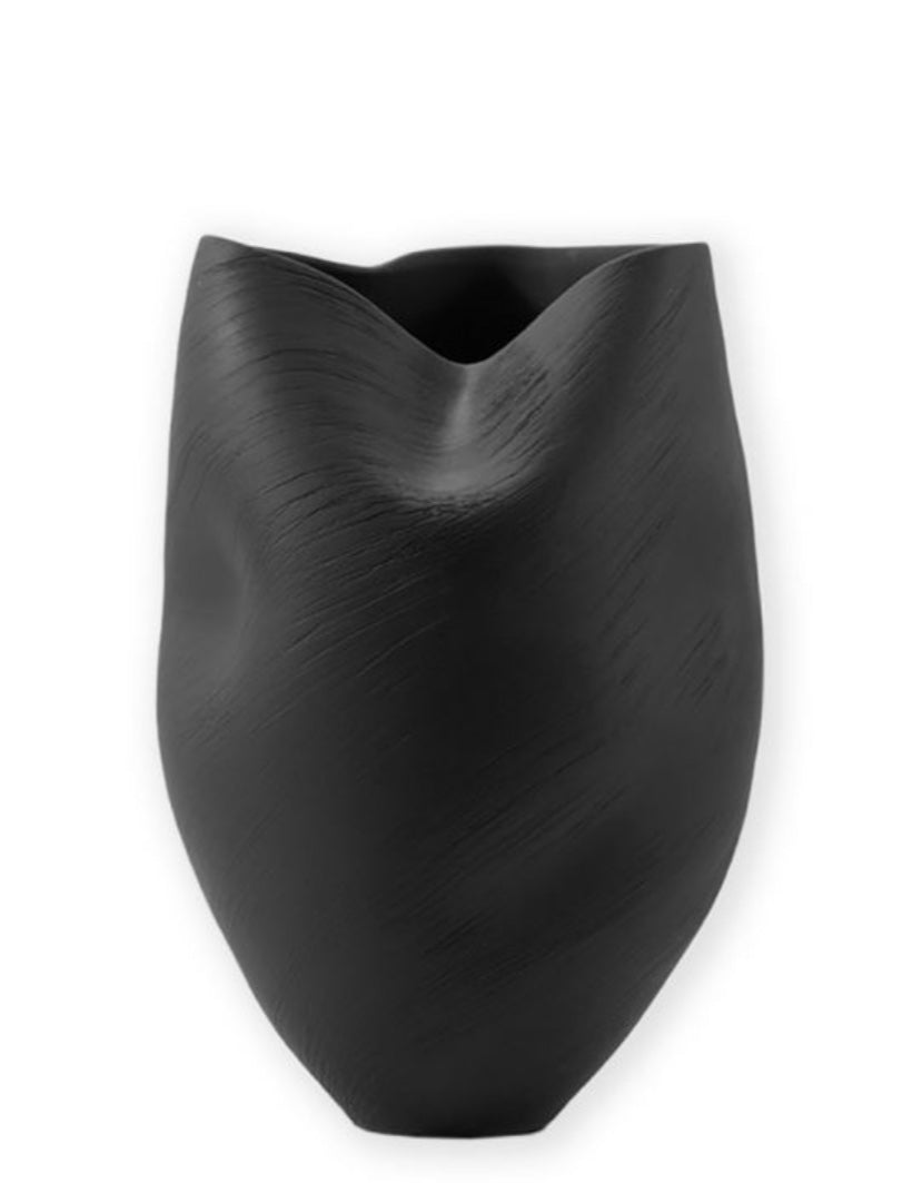 Vase 3D Liv black