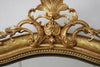 French gilt mantle mirror H147