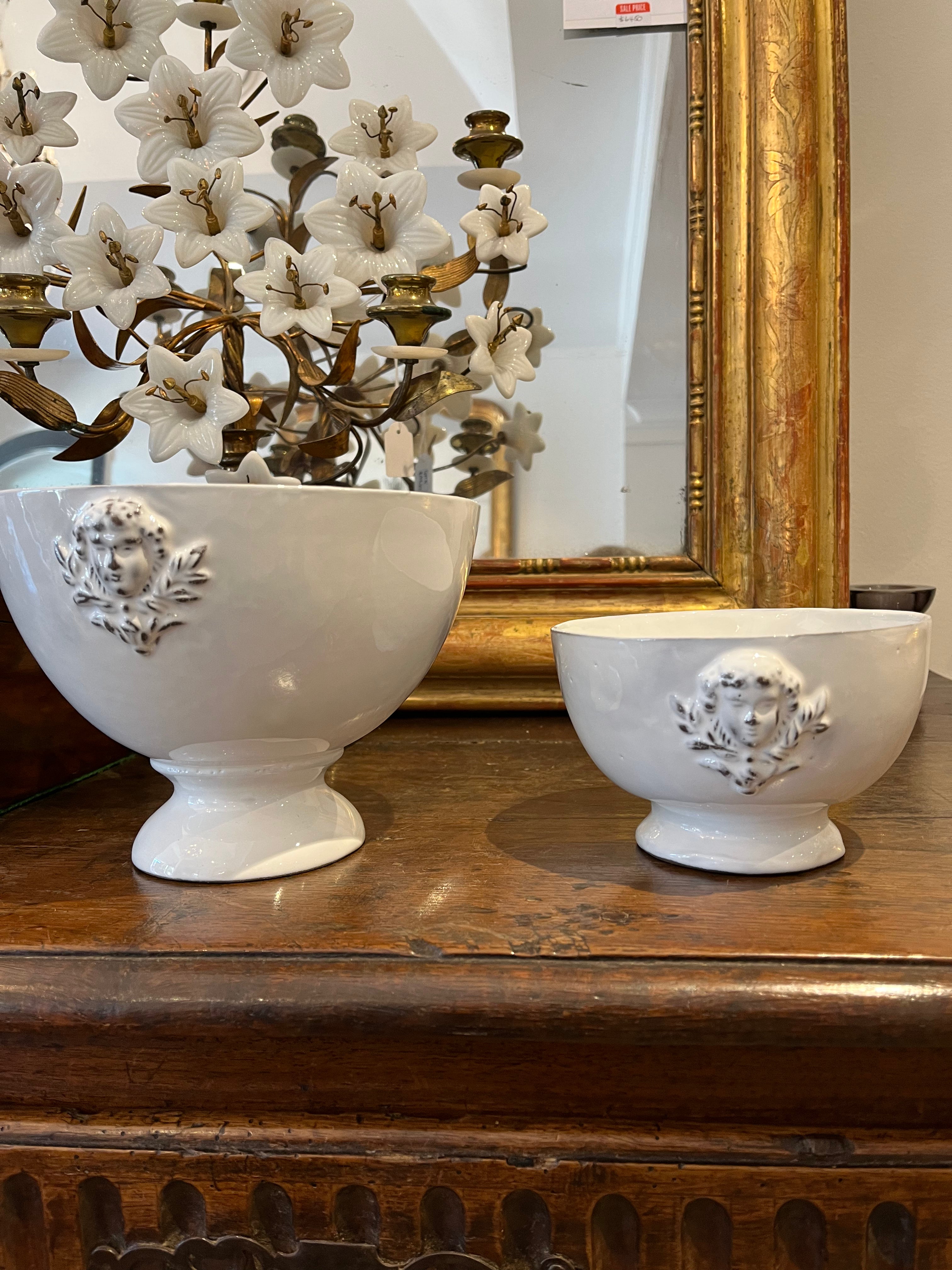 CARRON PARIS footed bowl W19 H14