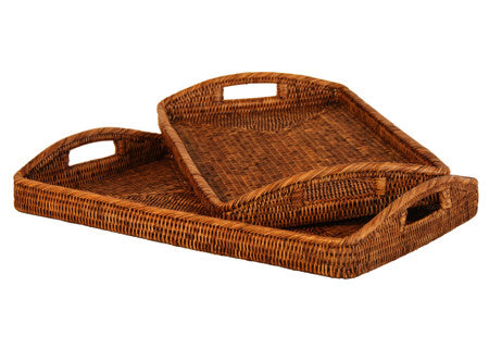 Tray Rattan Small