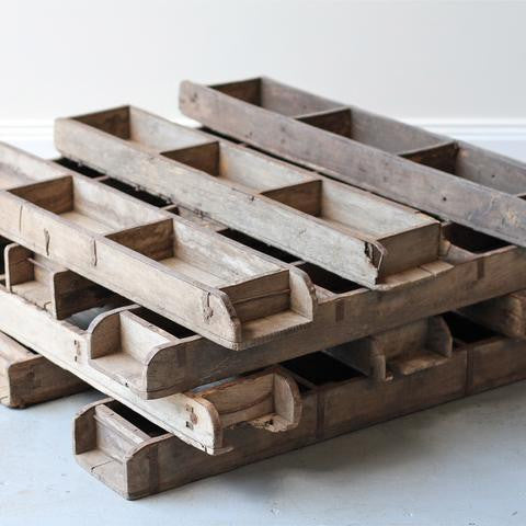 Brick box with three division