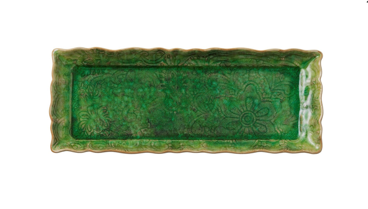 Sthal Ceramic Rectangle long platter